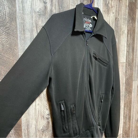 Triple Five Soul- Black Full Zip 100% Cotton Jacket- Sz. M - Picture 2 of 9